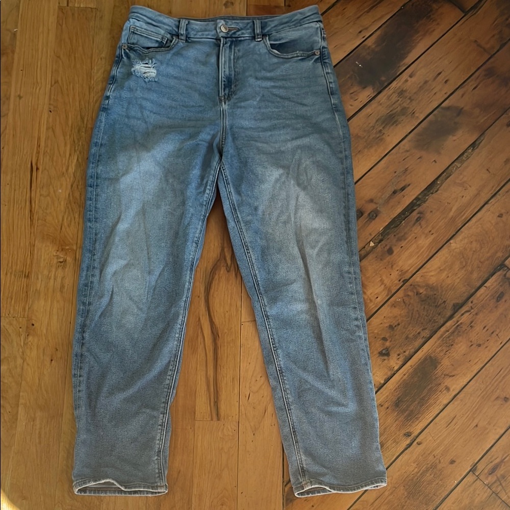 American Eagle Outfitters Blue Straight Leg Jeans